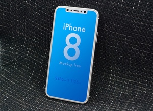 3無料の新しいApple iPhone 8写真モックアップファイル