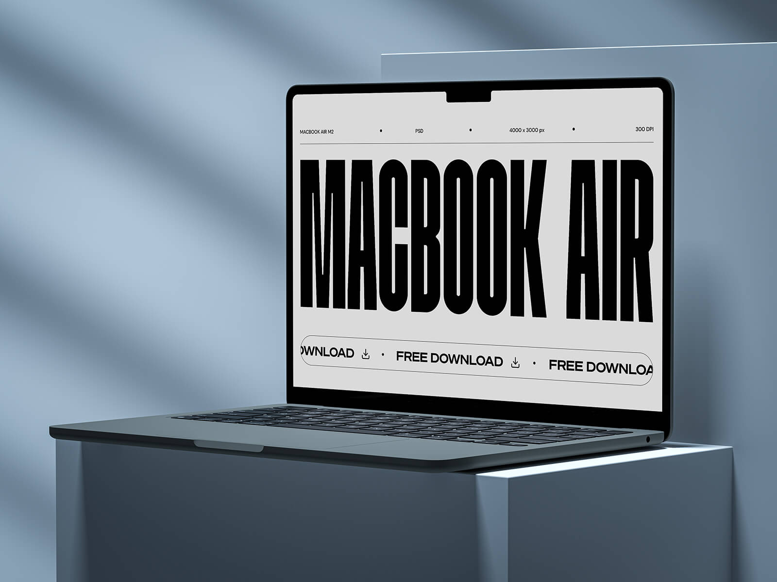Notch MacBook Air-Modell