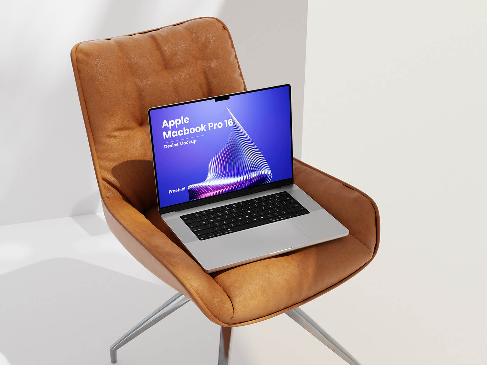 Office Chair 16 M4 MacBook Pro Mockup