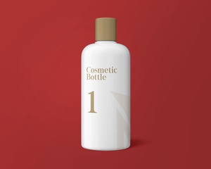 Oil / Shampoo Cosmetic Bottle Mockup Set