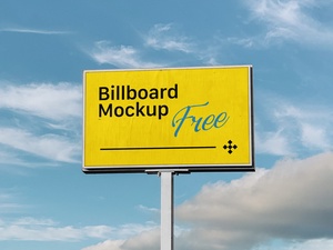Outdoor Small Billboard Mockup