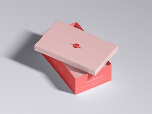 Packaging Brand Shoe Box Mockup