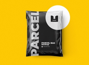 Parcel Shipping Bag Mockup
