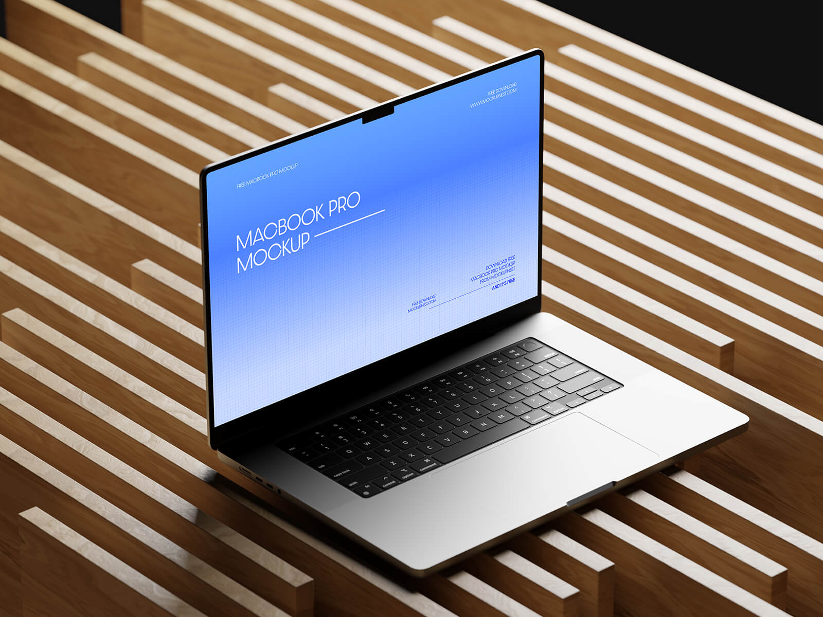 Perspective M4 MacBook Pro Mockup