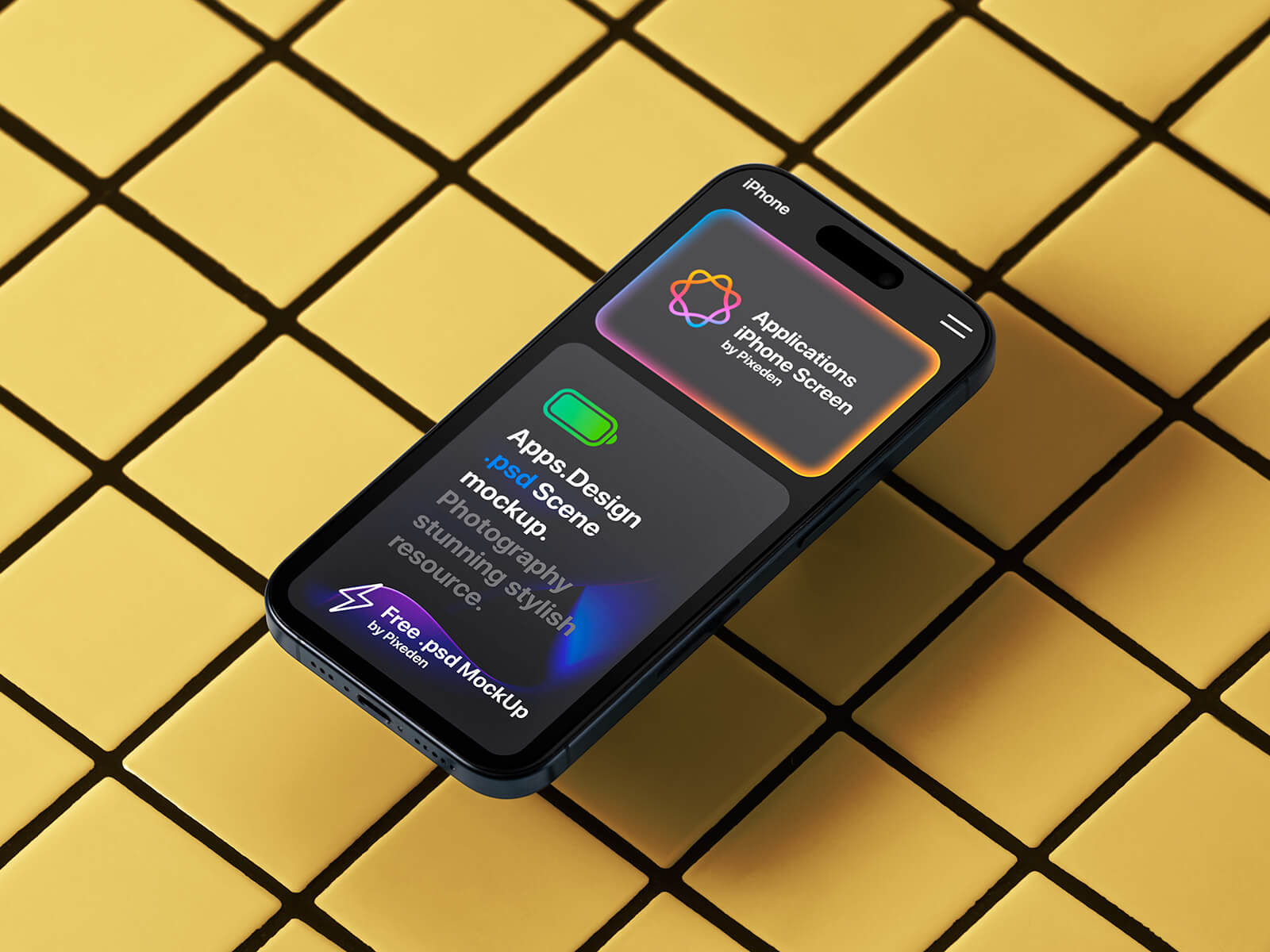 Perspective iPhone 17 Pro Max Mockup