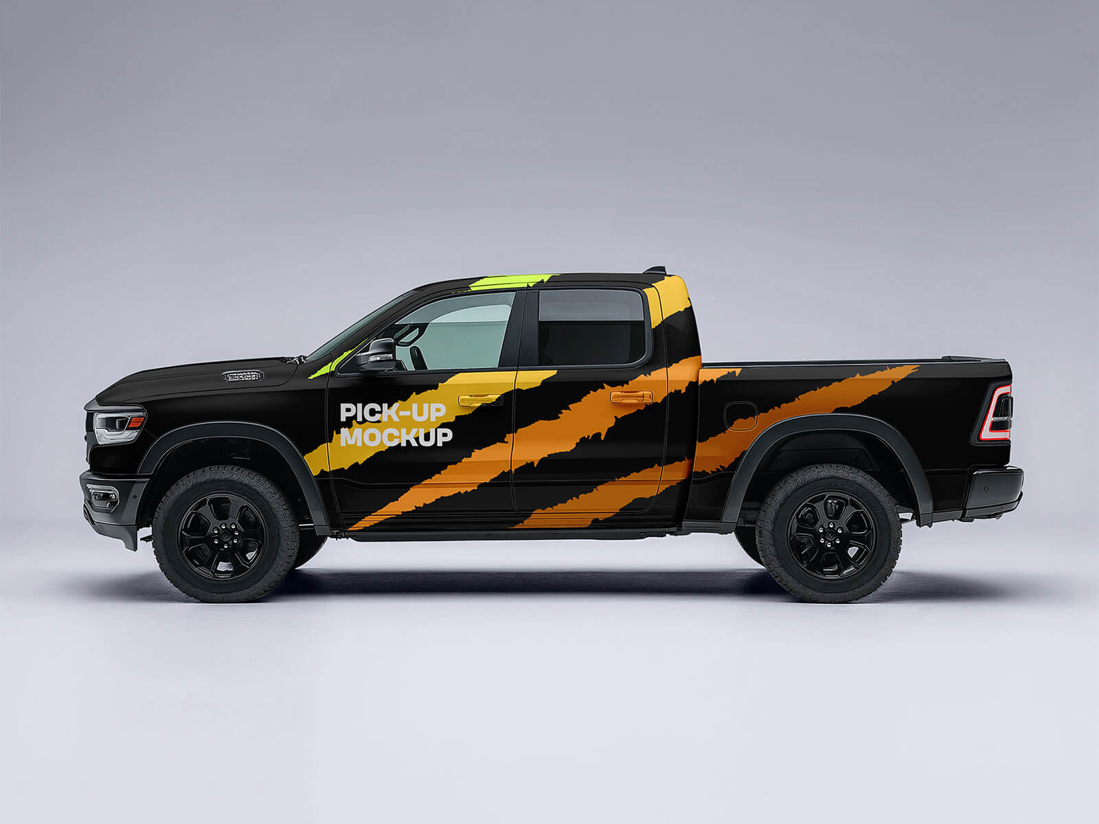 Pick-up Camion Mockup