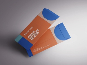 Policy Business Envelope Mockup