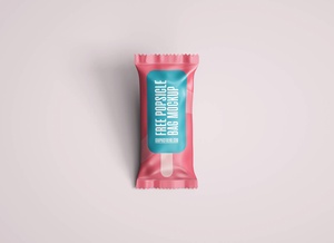 Popsicle Ice Ice Cream Packaging Mockup