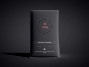 Pouch Packaging Coffee Bag Mockup