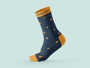 Premium 3D Socks Mockup Set