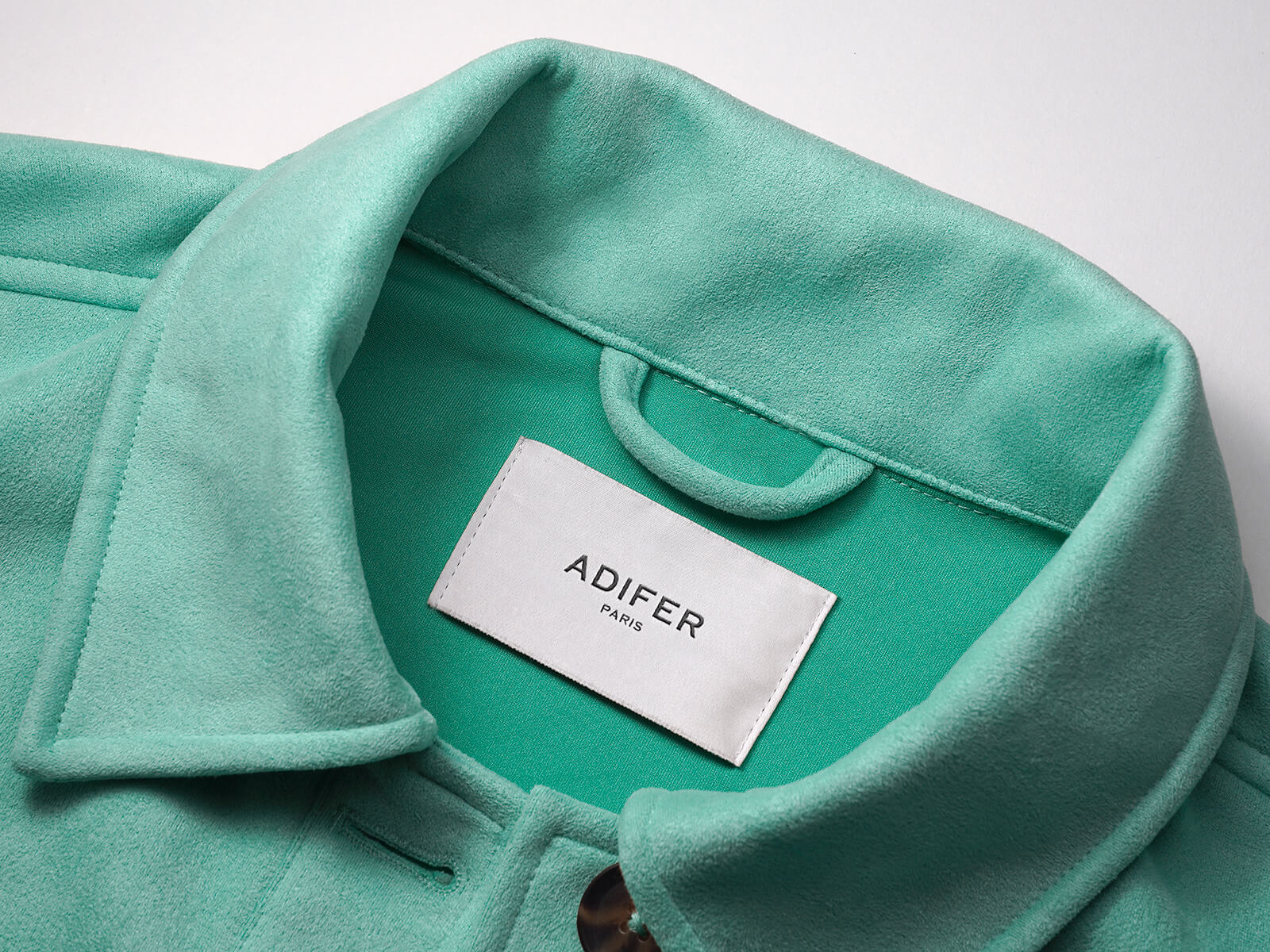 Premium -Bekleidungsetikett, Tag & Patch -Logo Mockup