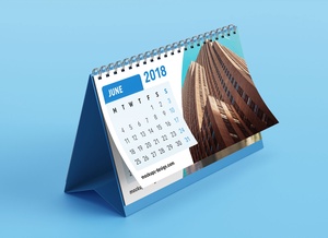 Premium Desk / Table Calendar Mockup