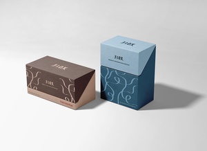 Product Branding Box Mockup