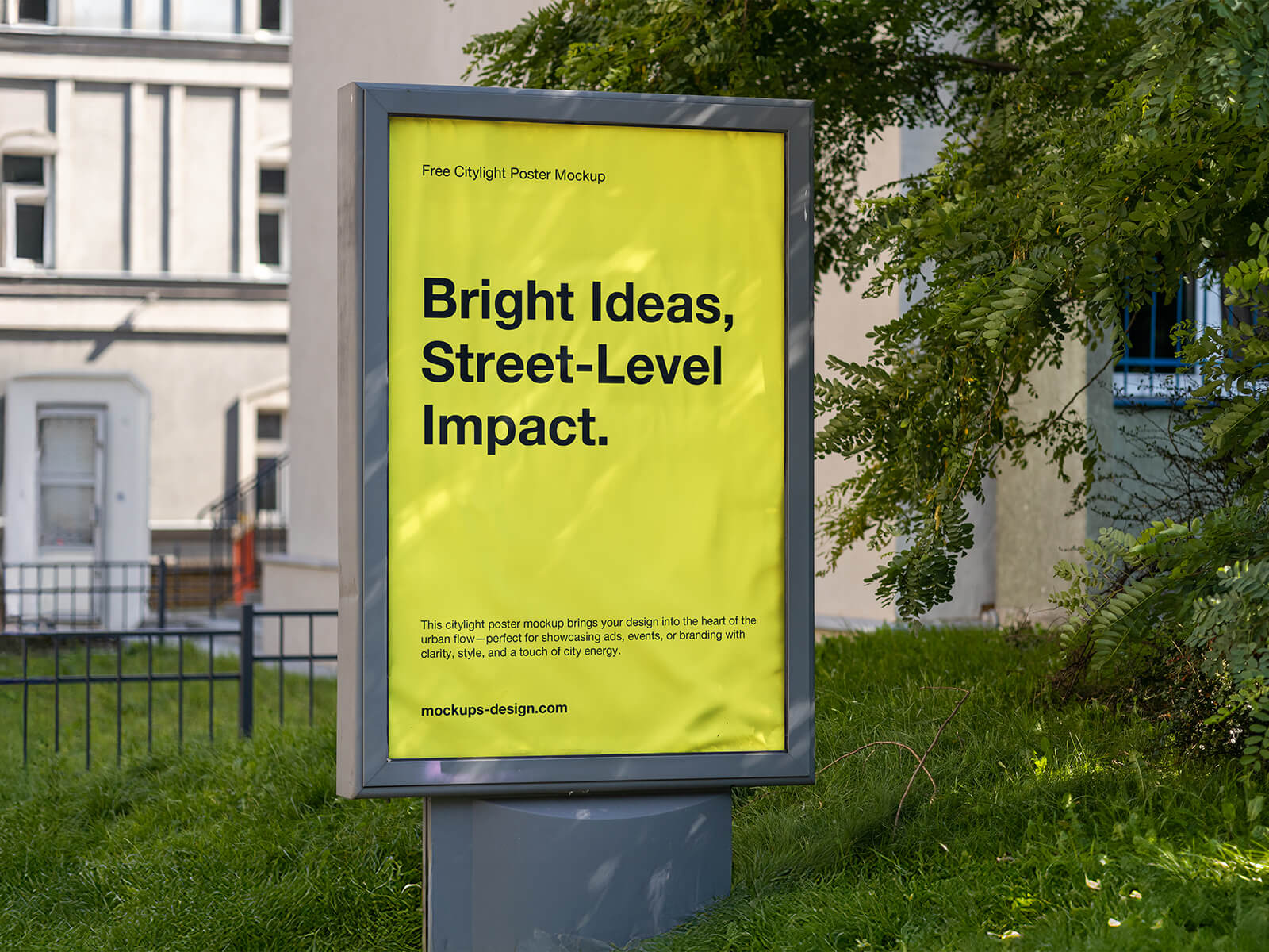 Reaguläres Cylight, in dem Postermodelt