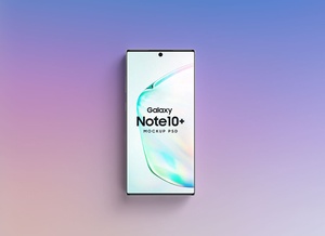 Samsung Galaxy Note10+ maqueta