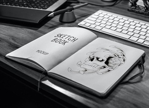 Sketchbook Mockup