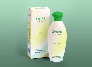 Skin Care Cosmetic Bottle & Packaging Mockup