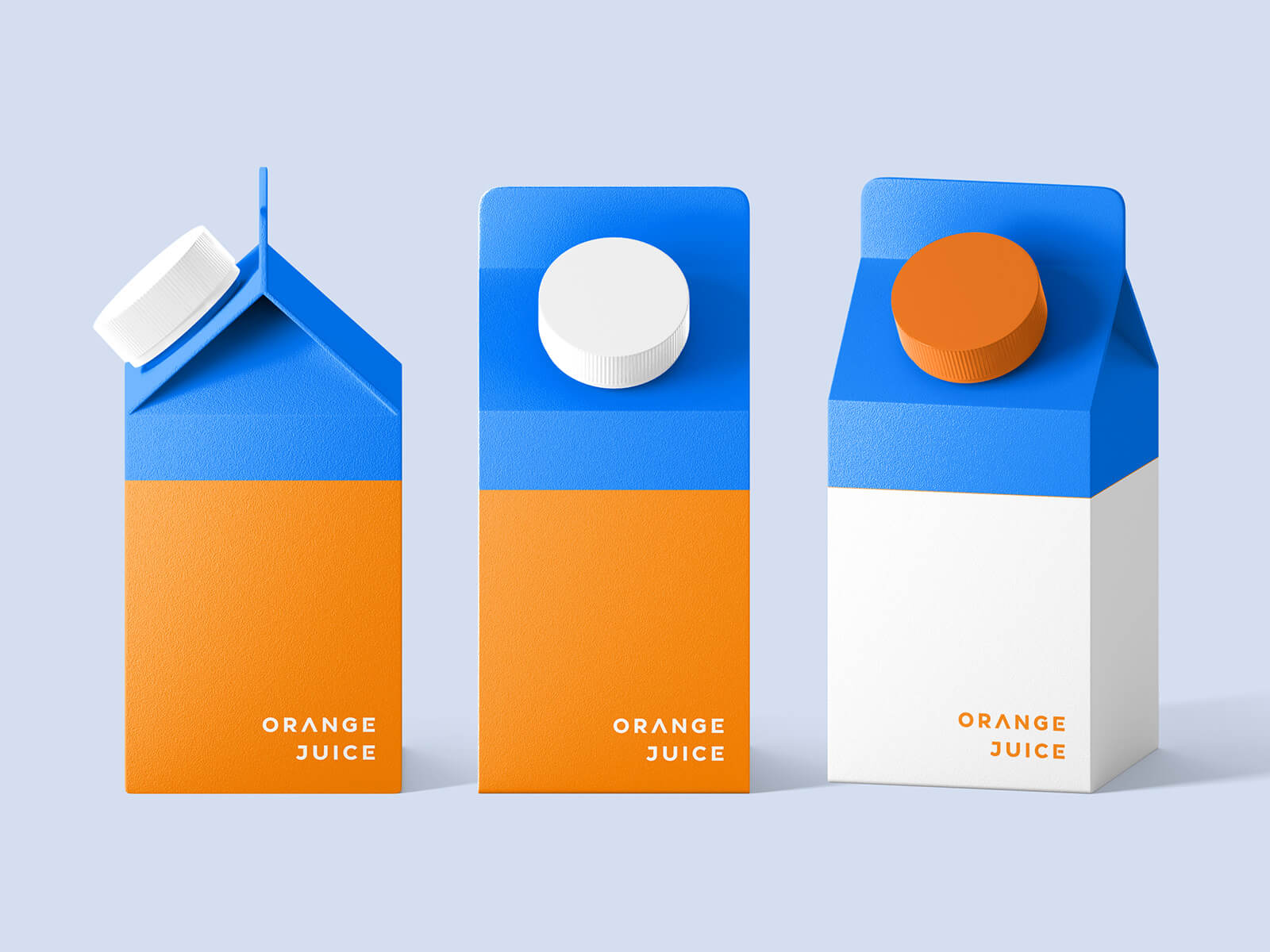 Small Juice / Milk Carton Mockup