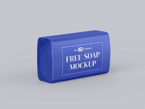 Soap Bar & Packaging Mockup Set