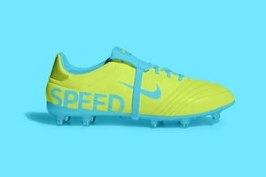 Soccer Cleat Shoe Mockup
