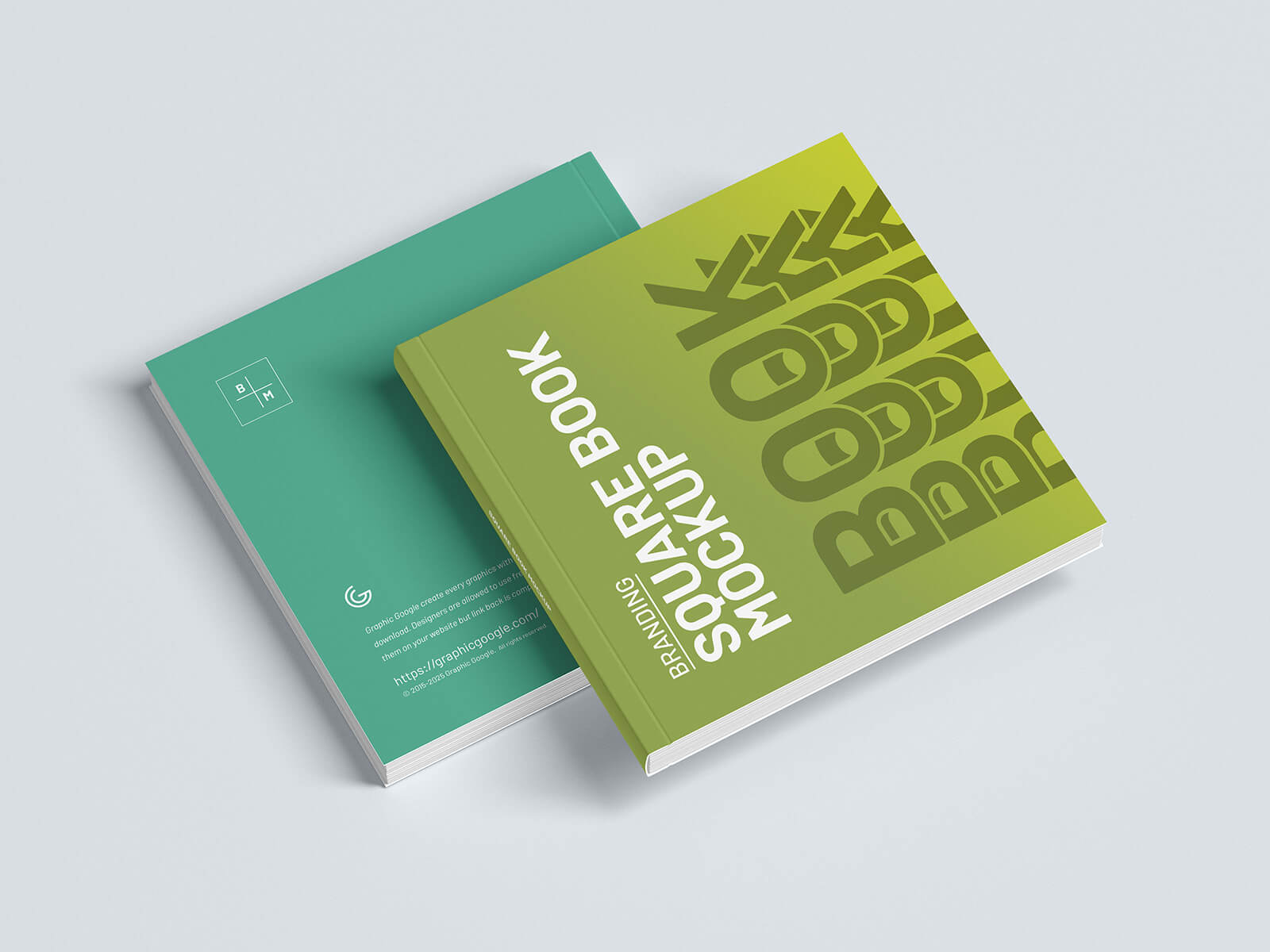 Квадратная обложка книги