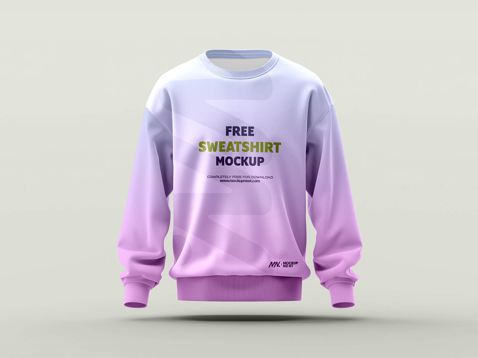 Standard Crewneck Sweatshirt Mockup