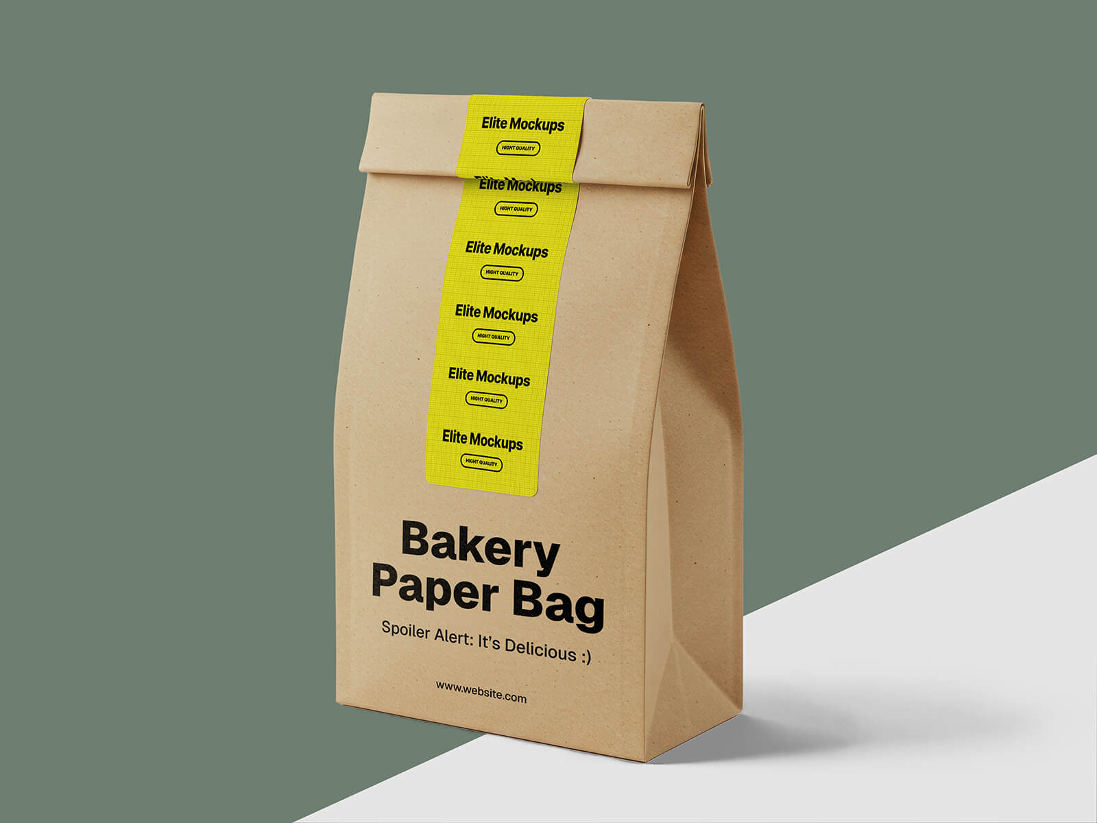 Stand-Up-Kraftpapierbeutel-Modell