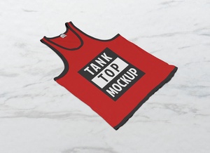 Tank Top / Sleeveless Shirt Mockup Set