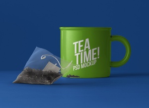 Tasse de thé maquette