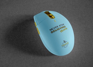Traditional Wireless Mouse Mockup
