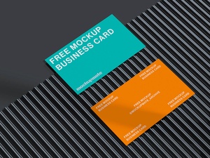 2-Sided Business Card Mockup