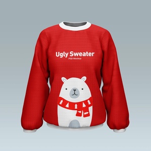 Ugly Christmas Sweater / Jumper Mockup Set