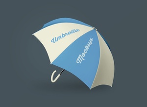 Ensemble de maquette parapluie