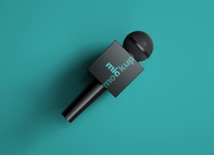 Wireless (MIC) Microphone Mockup