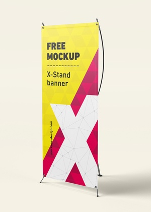 Bannière X-Stand Mockup