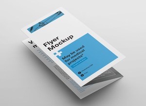 Brochure Z-Fold Mockup