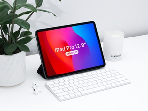 iPad Pro 12.9 Inches Mockup