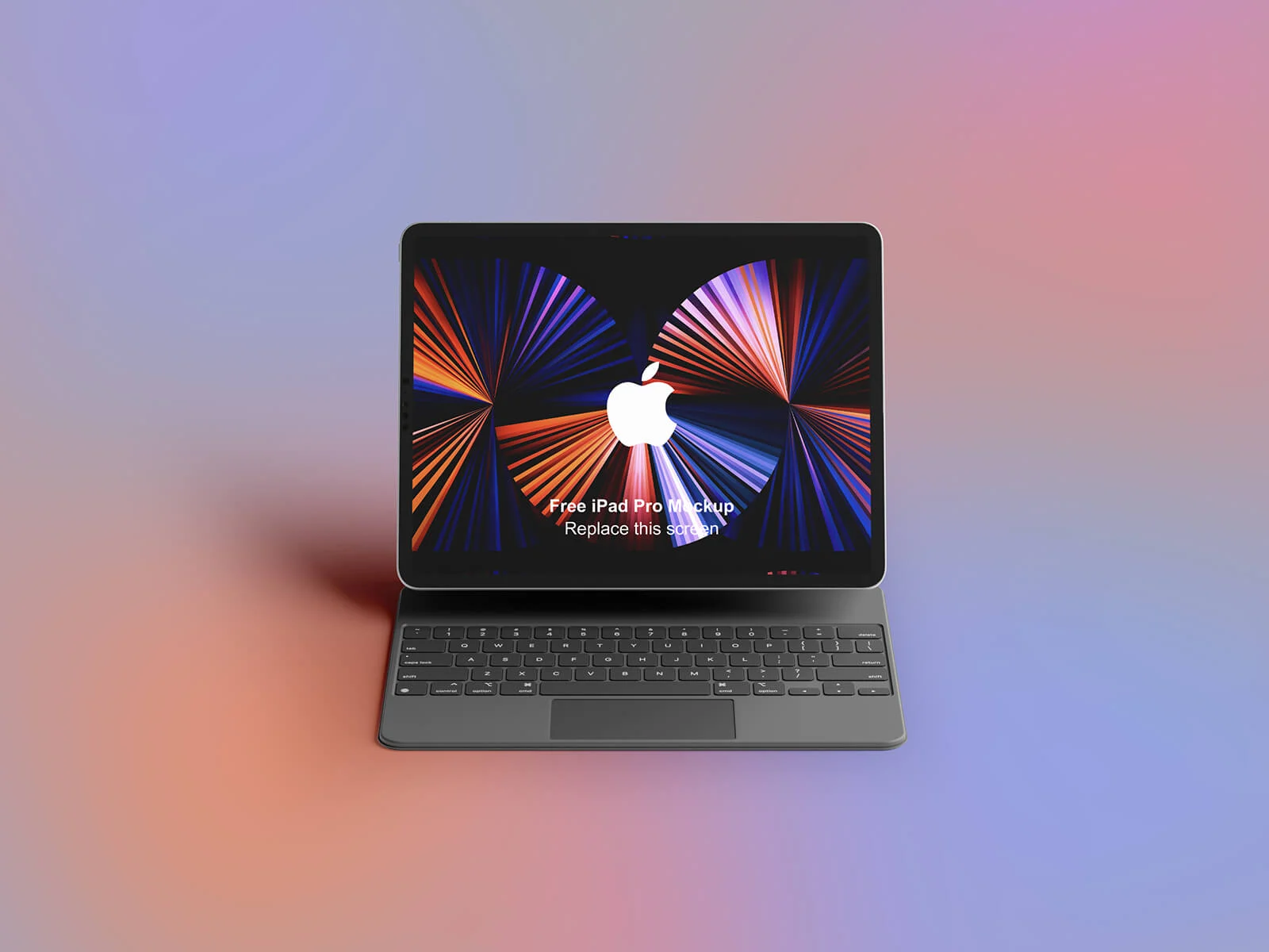 iPad Pro mit Tastaturmodell