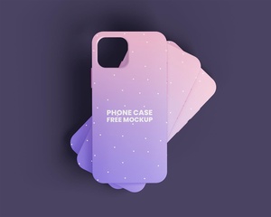  iPhone 13 Phone Case Mockup Set