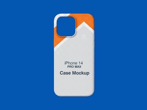iPhone 14 Pro Max Case Mockup Set
