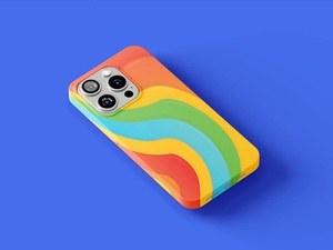 iPhone 15 Pro Back Cover Mockup