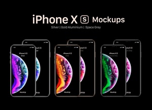 iPhone XS＆iPhone XS Max Mockupセット