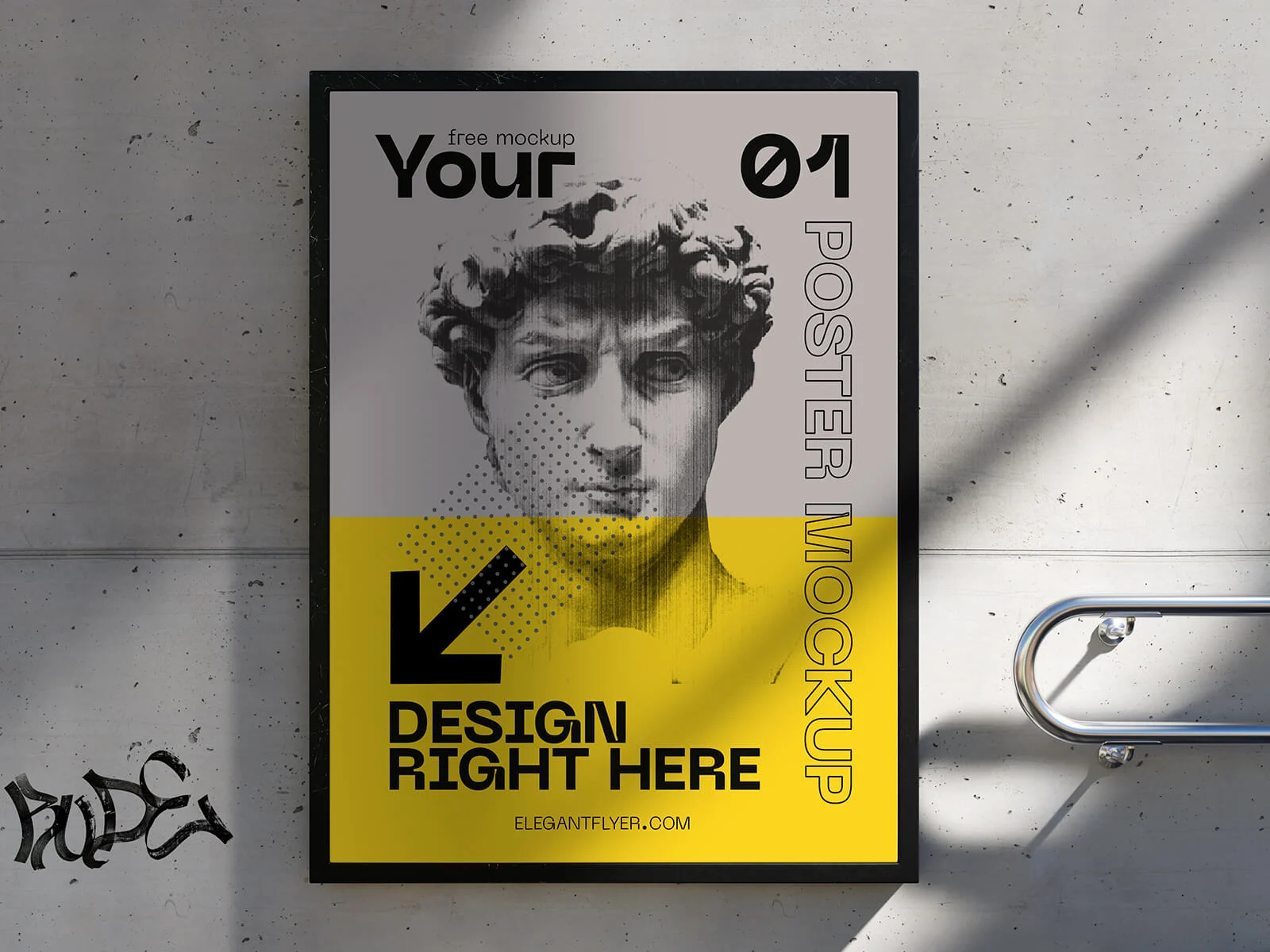 Premium-U-Bahn-Poster-Mockup
