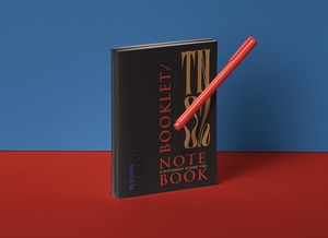  Travel Booklet Notebook Mockup