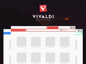 Vivaldi Browser Mockup