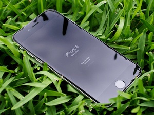 iPhone 6 PSD - Grass Shot