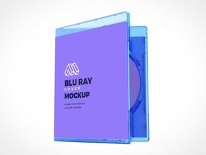 Blu-Ray Cover Jewel Case PSD Mockups