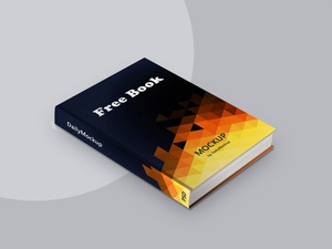 Книга Mockup Бесплатный PSD