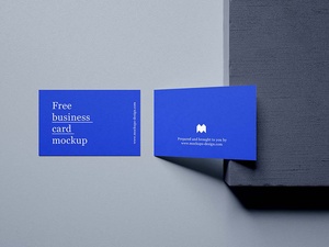 Free Business Cards Mockup Set