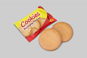 Kostenloses Cookie-Verpackungsmodell